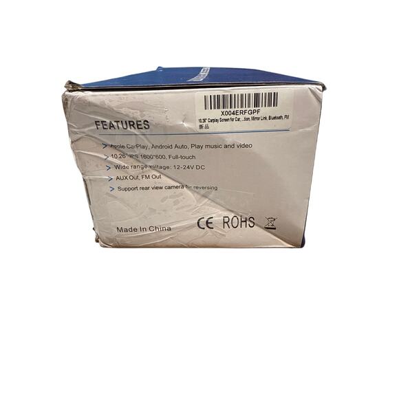 Carplay Screen 10.26 inch Screen Apple, Android, Music, Video Camera Dash Cam - Picture 4 of 16